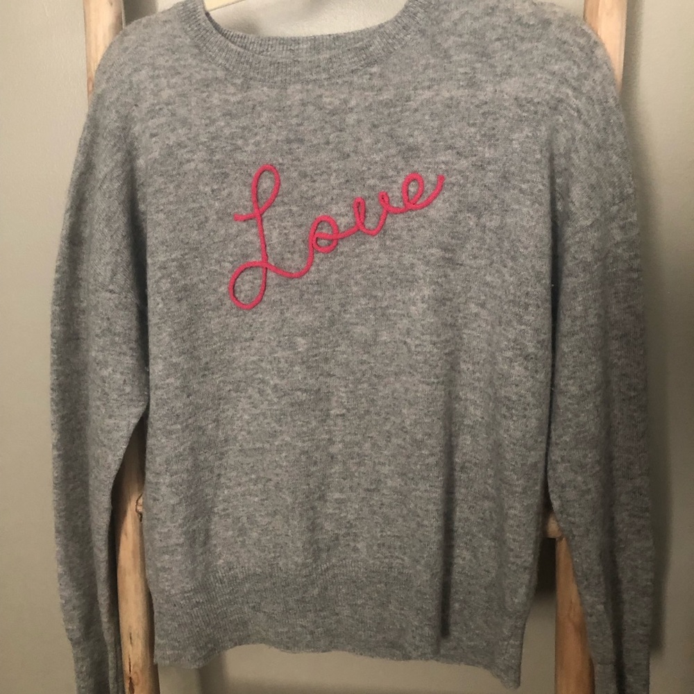 Magaschoni Love cashmere sweater. Large